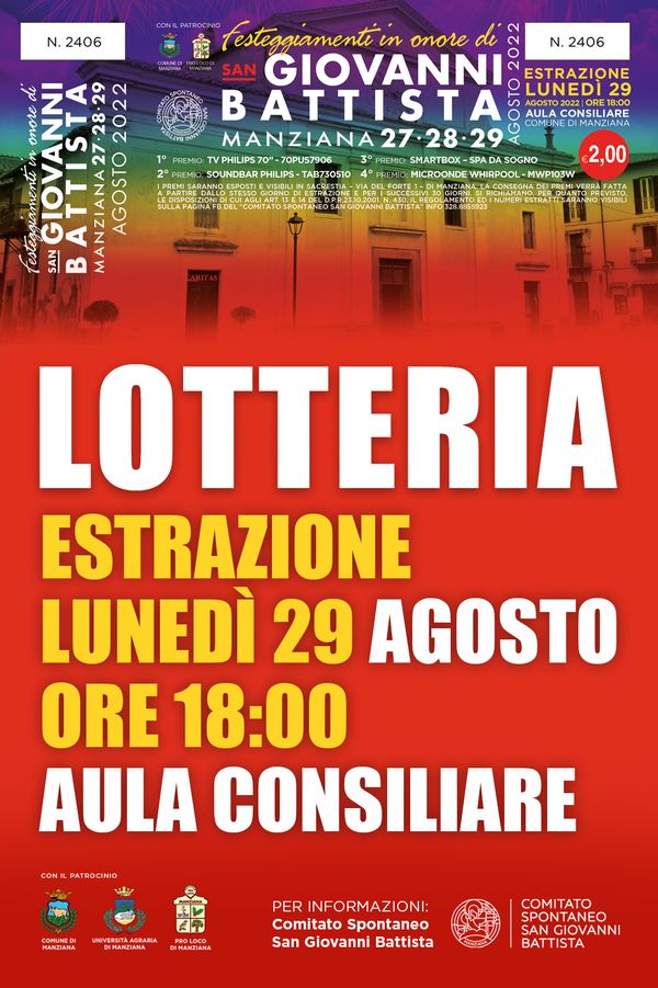 Lotteria a Manziana