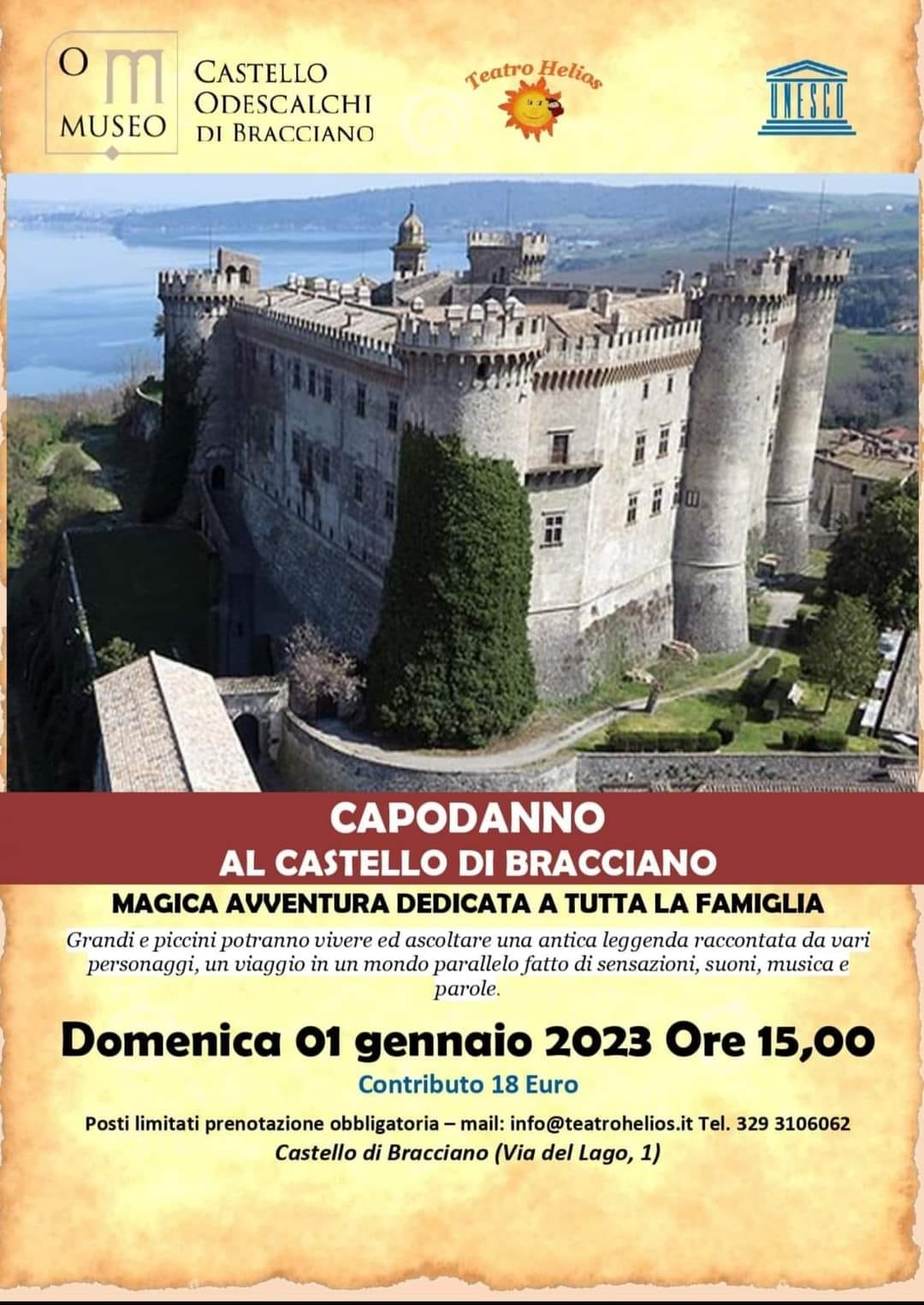 capodanno al castello di bracciano