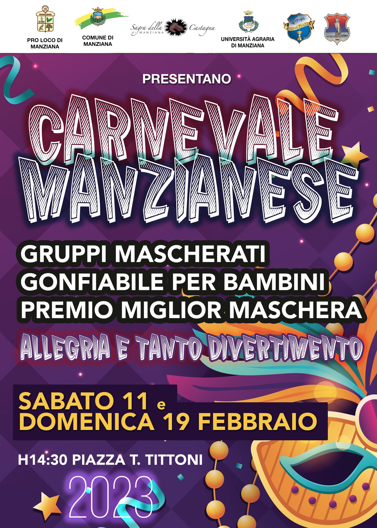 Carnevale Manzianese 2023
