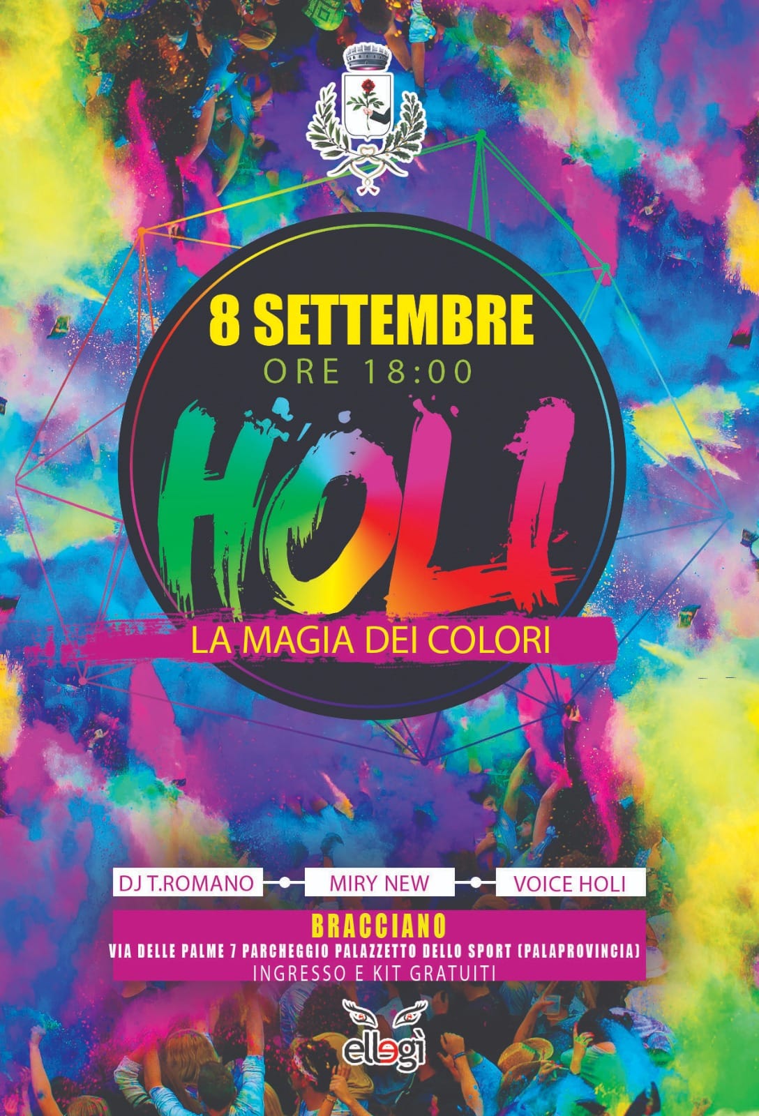 Holi Festival – Color Party – Bracciano