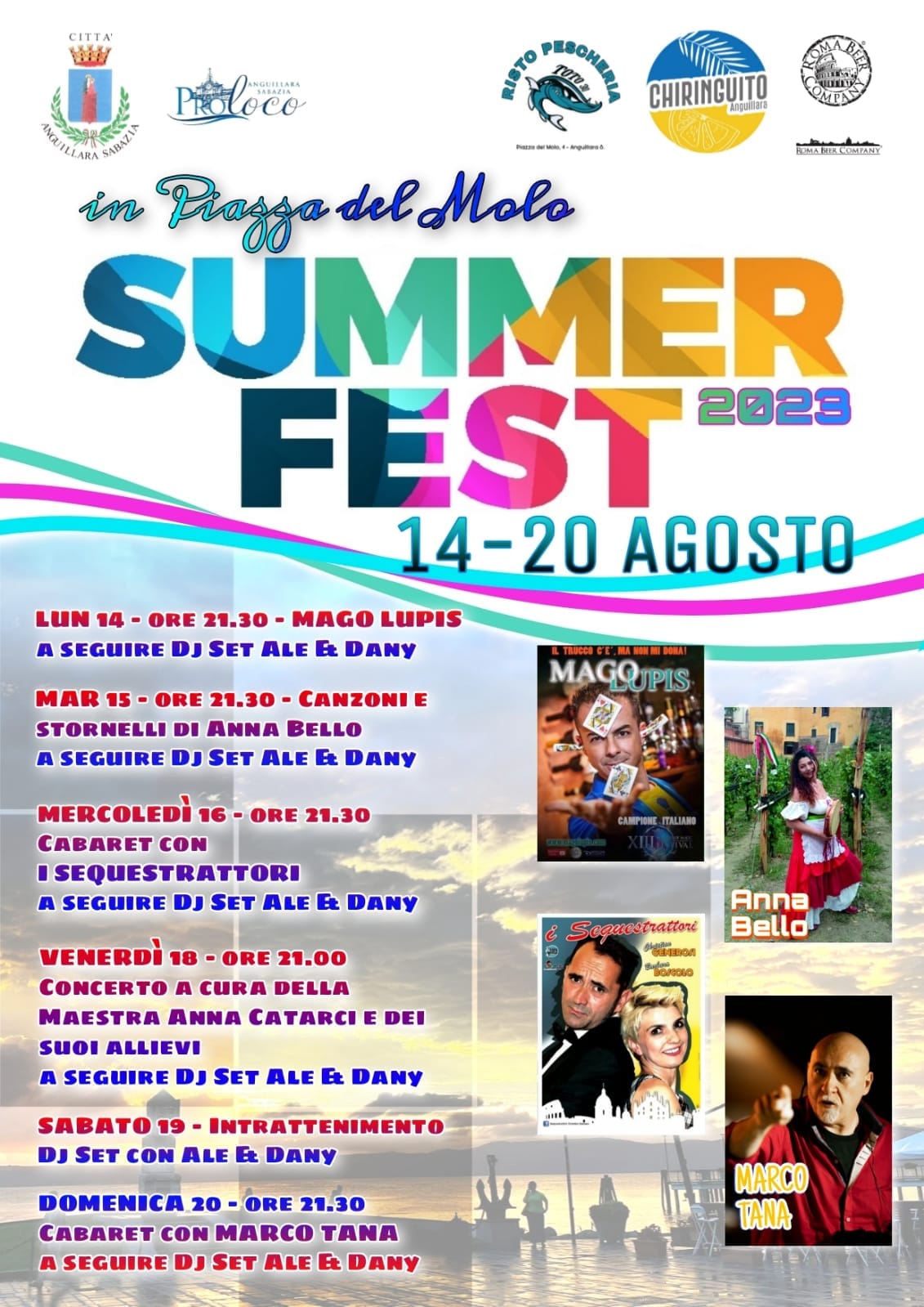 Summer Fest 2023 Anguillara Sabazia