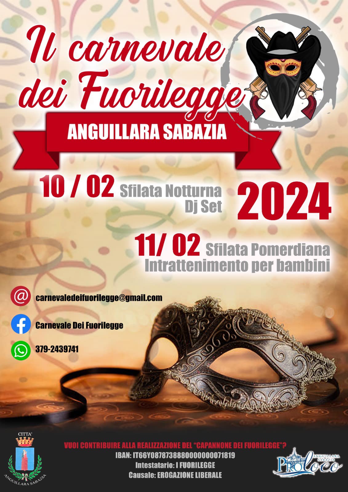 Carnevale dei Fuorilegge 2024