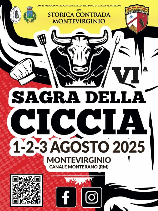 Locandina della sagra della ciccia 2025