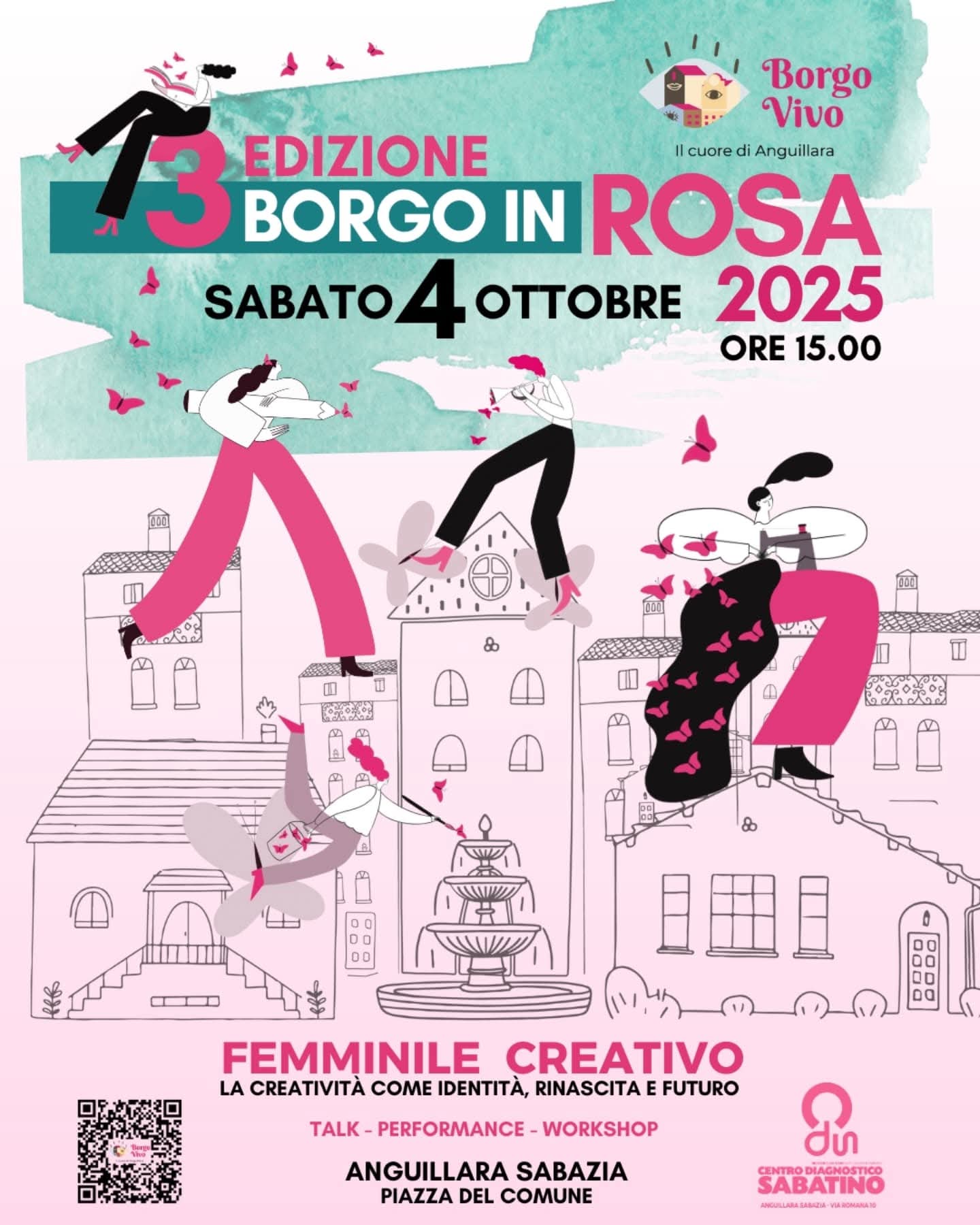 Locandina di Borgo in Rosa 2025