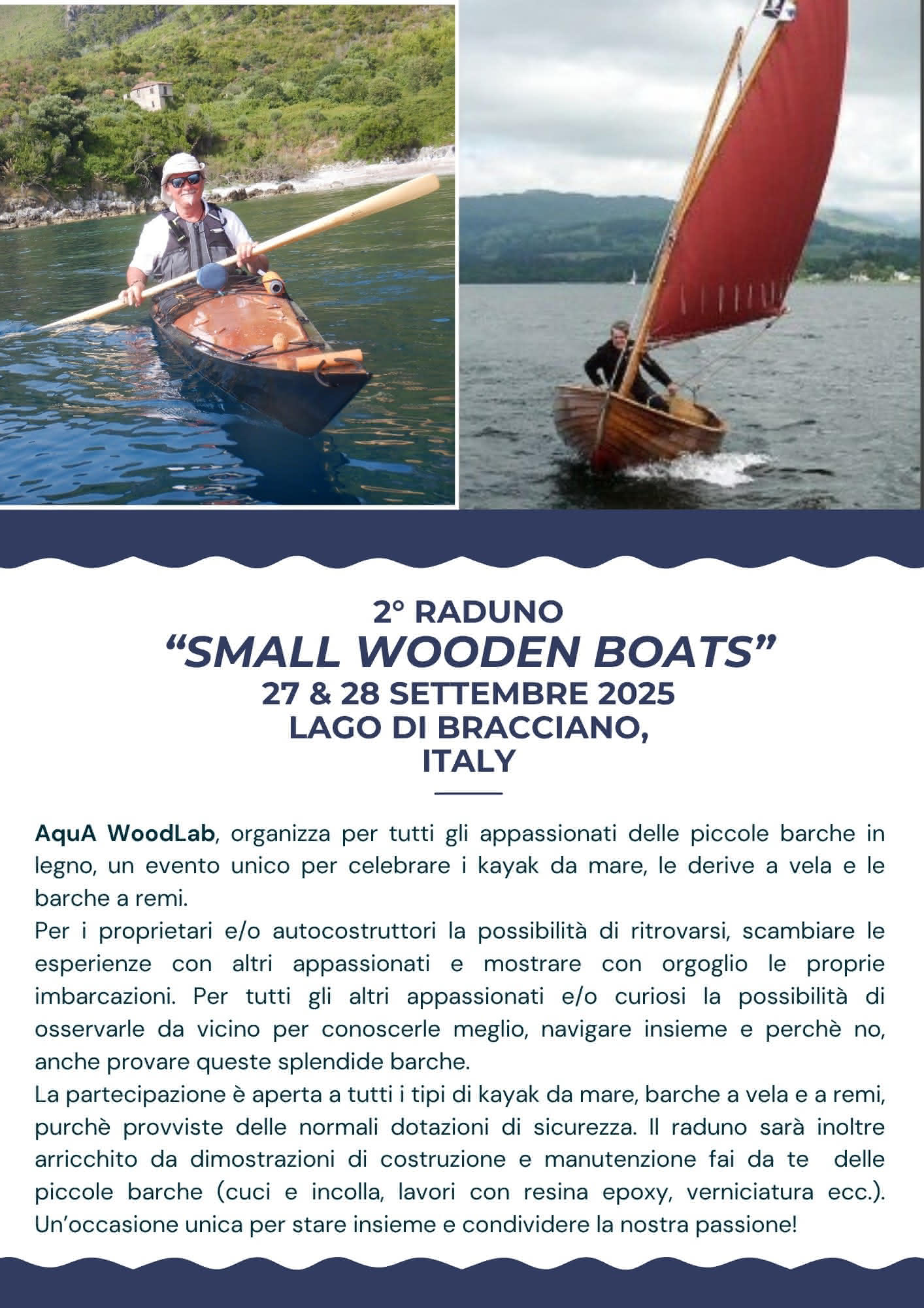Locandina dell'evento Small Wooden Boats